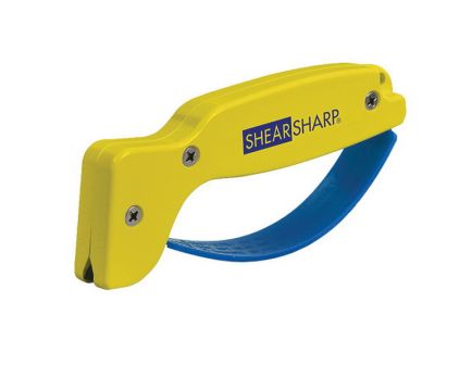 AccuSharp ShearSharp Diamond Honed Tungsten Carbide Scissors Sharpener, Blue/Yellow - 002C