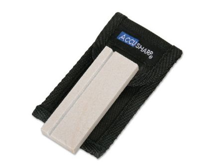 AccuSharp Natural Arkansas Pocket Stone Achieve Razor-Sharp Edges in White - 024C