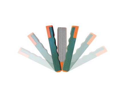 AccuSharp Paddle Diamond Sharpener, Gray/Orange - Paddle-Style Diamond Sharpener - 077C