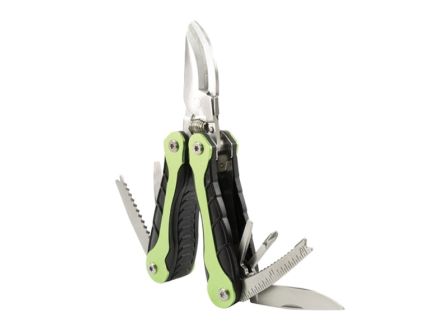 AccuSharp Gardener's Multi-Tool Unfolds in Black and Green for Versatile Outdoor Tasks - 084C