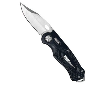AccuSharp Sport Folding Knife, Black - 703C