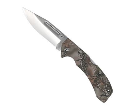 AccuSharp Lockback Folding Knife Clip Point, Camo - 713C