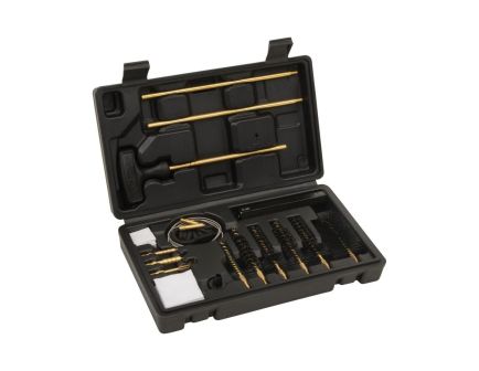 Krome Modern Plastic Case Rifle Cleaning Kit, Black - Convenient Rifle Maintenance Kit - 70605