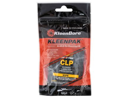 Kleenbore Grab & Go Cleaning Kit - Convenient Firearm Maintenance - SK205-10