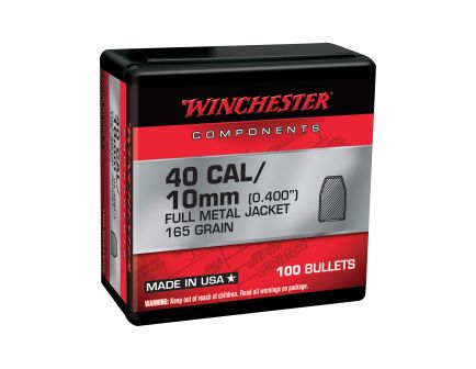 Winchester Ammunition .40 S&W 165 gr Reloading Bullets  TCFMJ 100rds - WB40TC165X