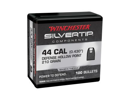 Winchester Ammunition .44 Magnum 210 gr Reloading Bullets  HP 100rds - WB44ST210X