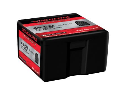 Winchester Ammunition .45 Cal 230 gr Reloading Bullets  FMJ 100rds - WB45MC230X