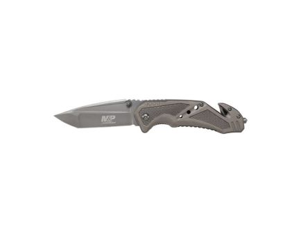 Smith & Wesson M&P Rescue Folding Tanto Knife, Grey - SWP11GCP