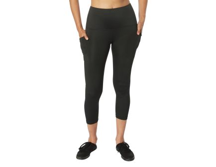 Rothco Womens Essential Leggings With Pockets - Black, X-Large