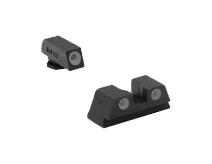 Mepro Tru-Dot Sight Front/Rear, Green/Yellow - 102203201