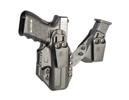 Blackhawk Stache S&W M&P Shield Polymer IWB Holster Kit Ambidextrous 63, Black - 416963BK