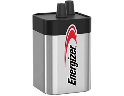 Energizer MAX 529 Lantern Battery 6 V/17500 mAh - Long-lasting Power in Black/Silver - 529-1.D5