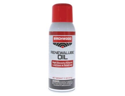 Birchwood Casey Renewalube Firearm Oil 11 fl oz Aerosol Can - Superior Firearm Lubrication - 45140