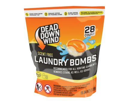 Dead Down Wind Laundry Bombs 28-Count Unscented Laundry Detergent, Bag