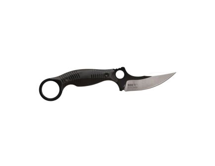 Elite Tactical Rout Persian Fixed Blade Knife Sleek Black for Rugged Outdoor Use - ET-FIX007BKCS