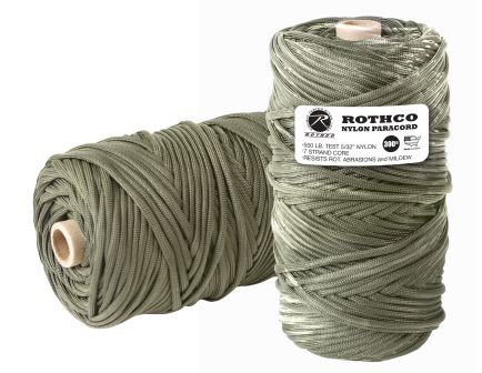 Rothco Nylon Paracord 550Lb 300 Ft Tube - Olive Drab
