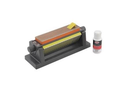 Smiths Products Diamond Tri-Hone Stone Sharpener, Gray - 50380