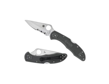 Spyderco Delica 4 Foliage Green Folding Knife with Versatile Drop Point - C11PSFG