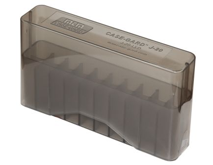 MTM SlipTop Ammo Box 20rd, Smoke - J-20-LLD-41