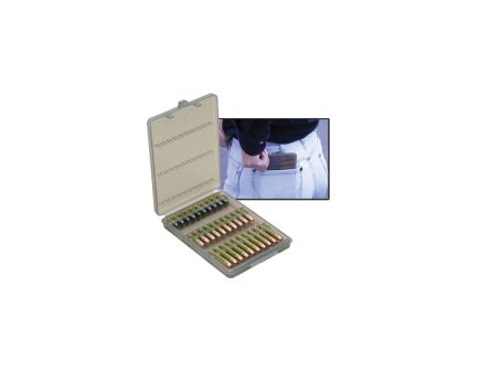 MTM Case Gard .17 HM2 Polypropylene Ammo Wallet, Clear Smoke - W302241