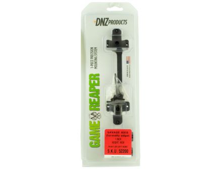 DNZ Game Reaper Savage Axis 1 inch High Aluminum Precisioned Scope Tube, Matte Black - 52200