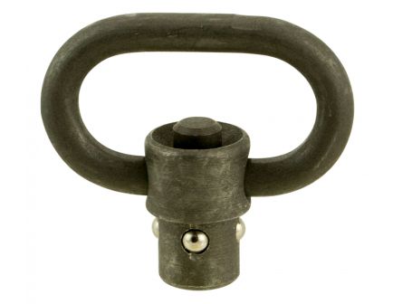 Blue Force Gear 1" Push Button QD Sling Swivel, Matte Phosphate Black - P-PB-100