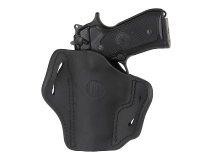 1791 Gunleather Optic Ready Glock 17/Walther PPQ Leather OWB Left Holster 2.30 - ORBH23SBLL