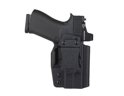 1791 Gunleather SCH Browning HP/Colt 1911 A1 Size 6 IWB Holster Left Cowhide Leather, Night Sky Black