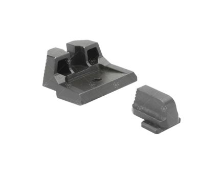 Strike Industries Iron Sight Front/Rear, Black - SI-MP9-SIGHTS-SH