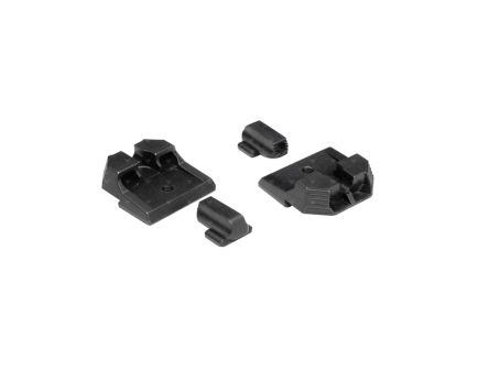 Strike Industries Iron Sight Front/Rear, Black - SI-MP9-SIGHTS-STN