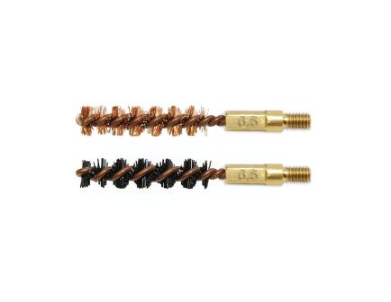 Otis .260 Cal/6.5mm/.264 Cal Bronze/Nylon 2-Pack Bore Brush #8-32 - Effective Bore Brushes - FG265NB