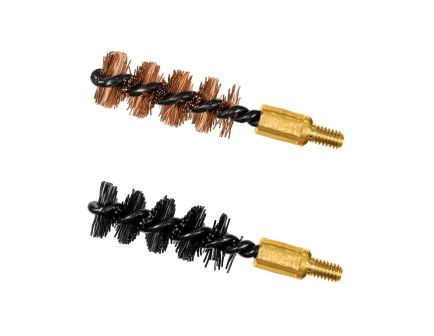 Otis .410 Gauge Bronze/Nylon 2-Pack Bore Brush #8-32 - Durable Bore Brushes - FG541NB