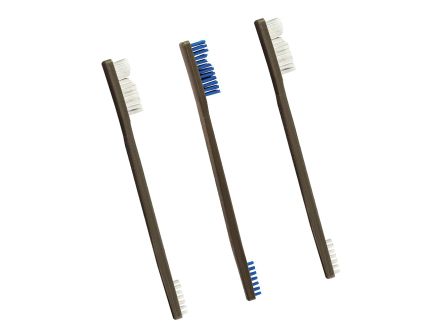 Otis Nylon/Blue Nylon 3-Pack AP Brush - Versatile 3-Pack of Nylon AP Brushes - FG316NB3