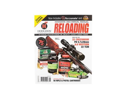 Hodgdon 2022 Annual Reloading Manual - AM22