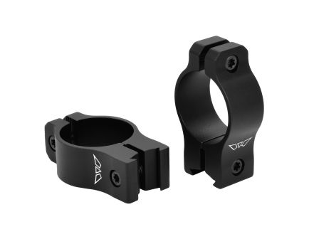 Warne Scope Mounts Vapor Medium Rimfire Ring 1" Tube - V421M
