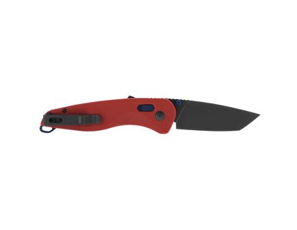 SOG Knives Aegis AT Folding Knife Tanto, Indigo Accents/Recue Red - SOG11-41-08-41