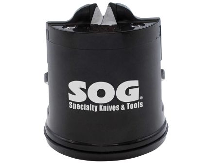 SOG Knives Countertop Glass-Reinforced Nylon Knife Sharpener, Black - SOGSH-02