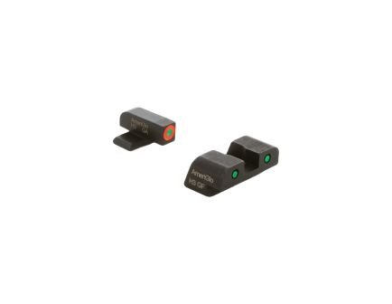 AmeriGlo Sight Set Front/Rear, Green/Orange/Green - SA-446
