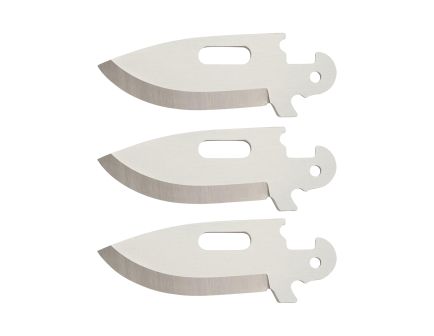Cold Steel Click-N-Cut Knife Blade Kit Precision Drop Point Blade in Silver - CS40AP3AZ