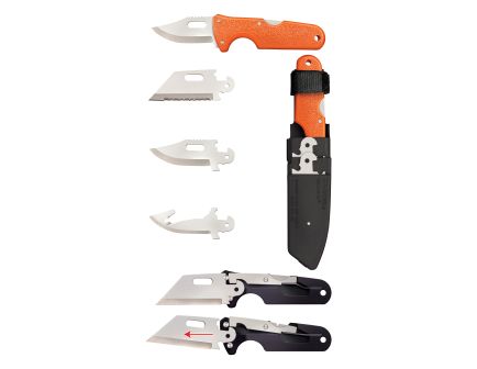 Blaze Orange Companion Cold Steel Hunter Fixed Knife for Outdoor Enthusiasts - CS40AL
