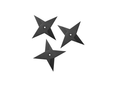 Cold Steel Medium Throwing Star Precision-Crafted for Your Throwing Skills - CS-80SSB3Z