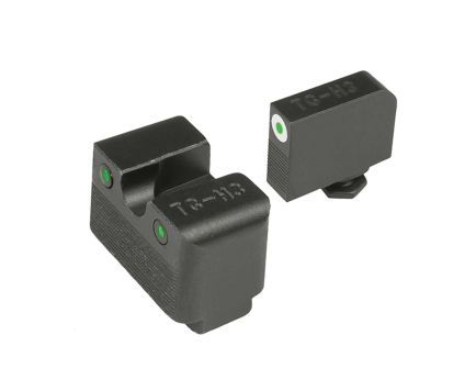 TruGlo Tritium Pro Sight Front/Rear, Green/White/Green - TGTG231G3MW