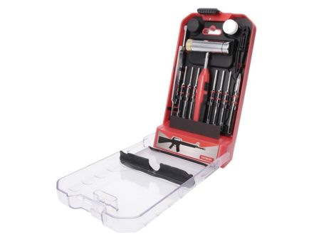 Birchwood Casey Hammer and Punch kit, Black/Red - ARPNCHHMKIT