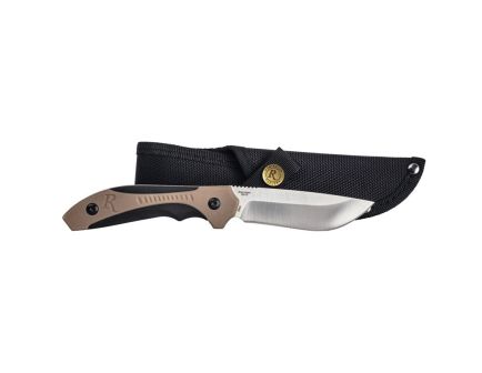 Remington Sportsman Skinner Fixed Blade Knife, Black/Tan - 15675