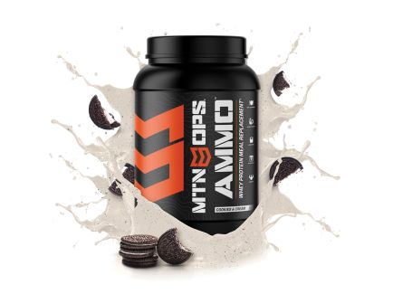 Boost Your Energy with MTN OPS Ammo 30 Cookies and Cream Powder Scoop - 3106950128