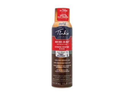 Tink's 69 Doe-In-Rut Hot Shot Buck Lure Synthetic Fogger, 5 oz Can