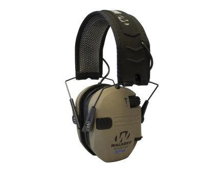 Walker Razor X-TRM Digital Polymer Earmuff Adult/21 dB, Flat Dark Earth - GWP-XRSEM-FDE