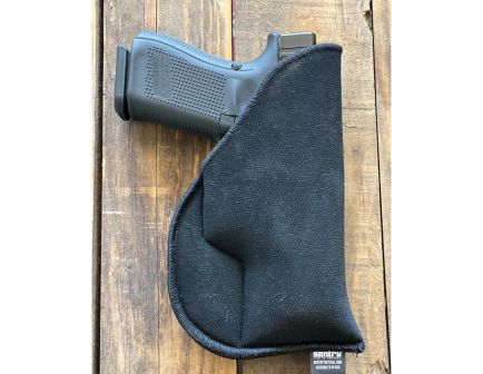 Sentry HexGrip Glock 19/23/25 Nylon IWB Holster Ambidextrous, Black - 35WB06BK