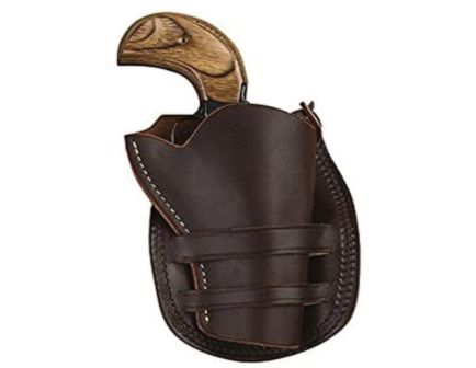 Hunter Company Sheriffs Leather OWB Holster Right 30, Antique Brown - 1094-30