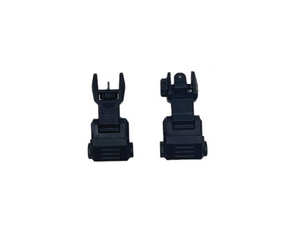 NcStar Sight Set Front/Rear Flip Up, Black - VG167